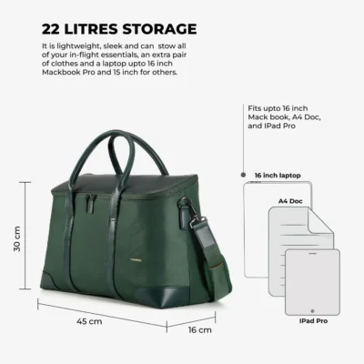 Buy Mokobara The Cabin Duffle - Green in bulk for Corporate Gifting | Corporate Gyft