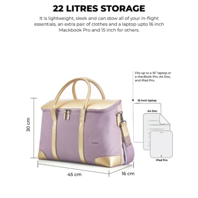 Buy Mokobara The Cabin Duffle-Pink in bulk for Corporate Gifting | Corporate Gyft