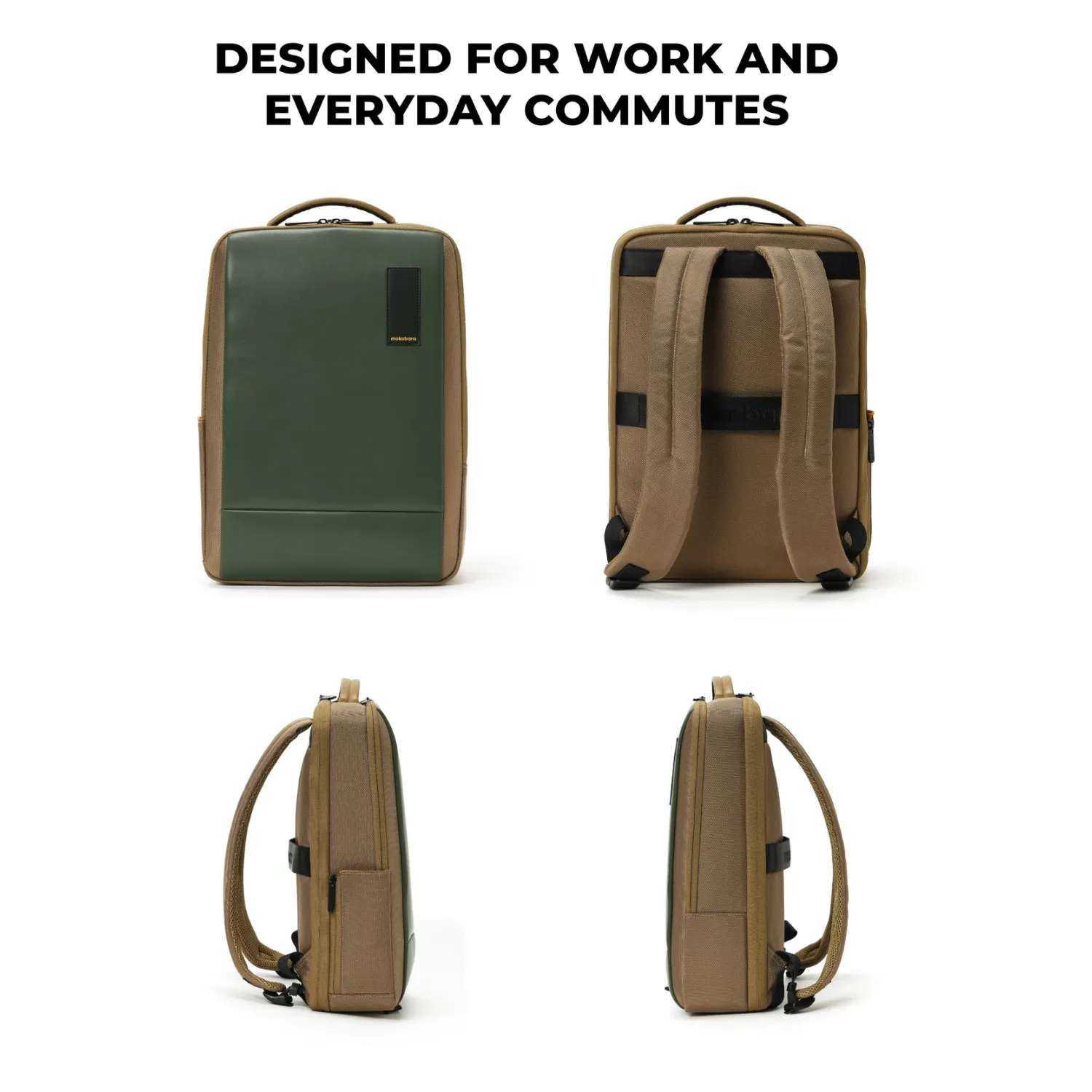 Mokobara The Element Backpack Bag - Green - Image 8