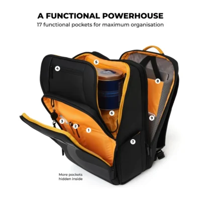 Buy MokoBara The Em Telescopic Backpack - Black in bulk for Corporate Gifting | Corporate Gyft