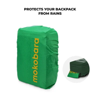 Buy Mokobara The Em Travel Backpack - Green in bulk for Corporate Gifting | Corporate Gyft