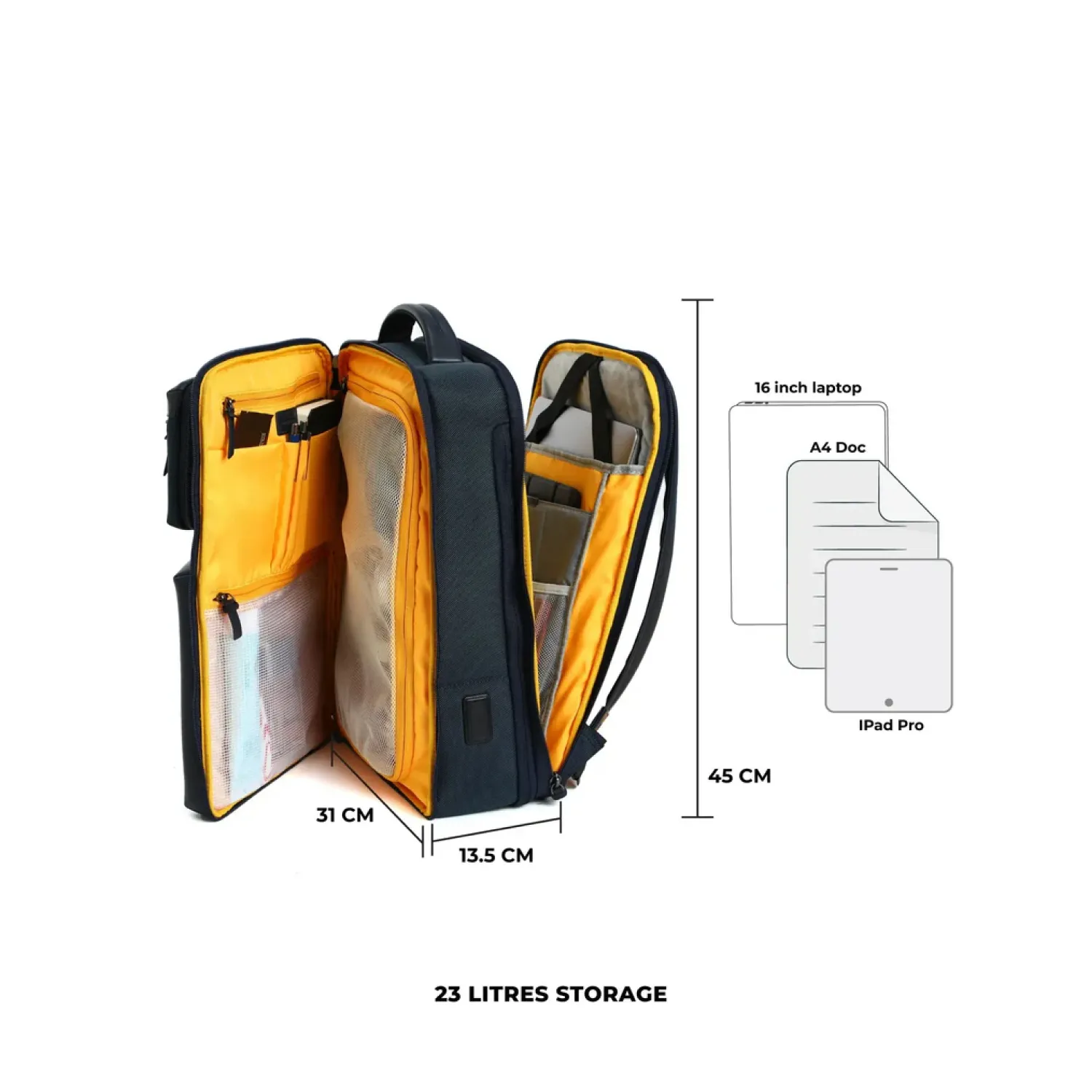 Mokobara Overnighter Backpack - Blue - Image 5