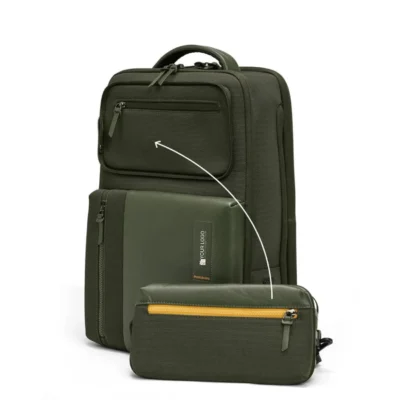 Buy Mokobara Overnighter Backpack - Olive Green in bulk for Corporate Gifting | Corporate Gyft