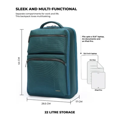 Buy Mokobara The Radio Backpack Bag - Deep Sky in bulk for Corporate Gifting | Corporate Gyft