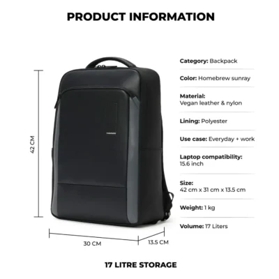 Buy Mokobara The Spacewalk Backpack - Black in bulk for Corporate Gifting | Corporate Gyft