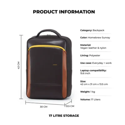 Buy Mokobara The Spacewalk Backpack - Brown in bulk for Corporate Gifting | Corporate Gyft