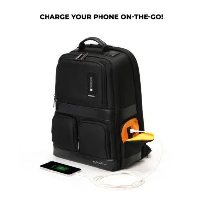 Buy Mokobara Terra Work Backpack - Black in bulk for Corporate Gifting | Corporate Gyft