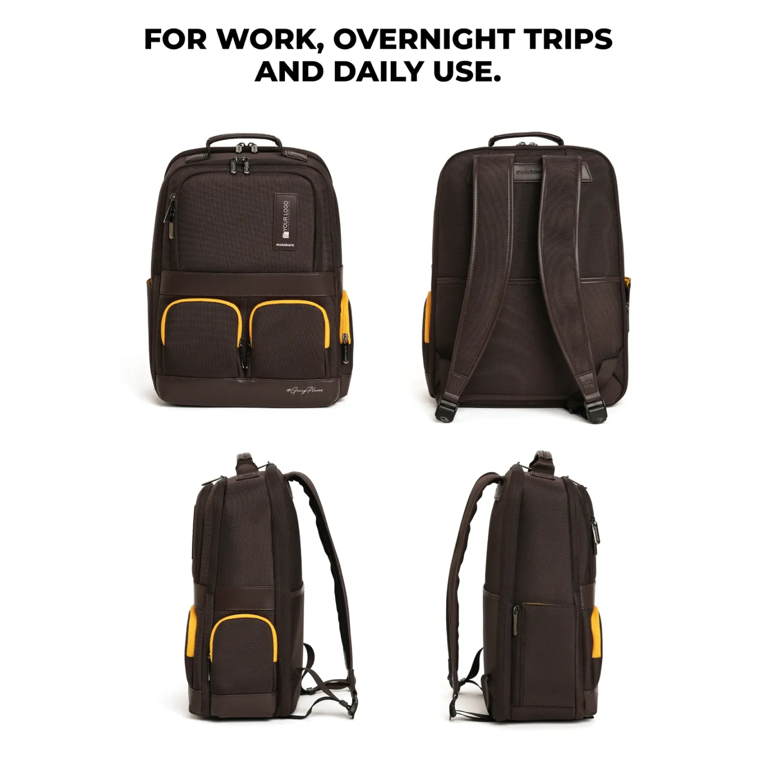 Mokobara Terra Work Backpack - Brown - Image 7