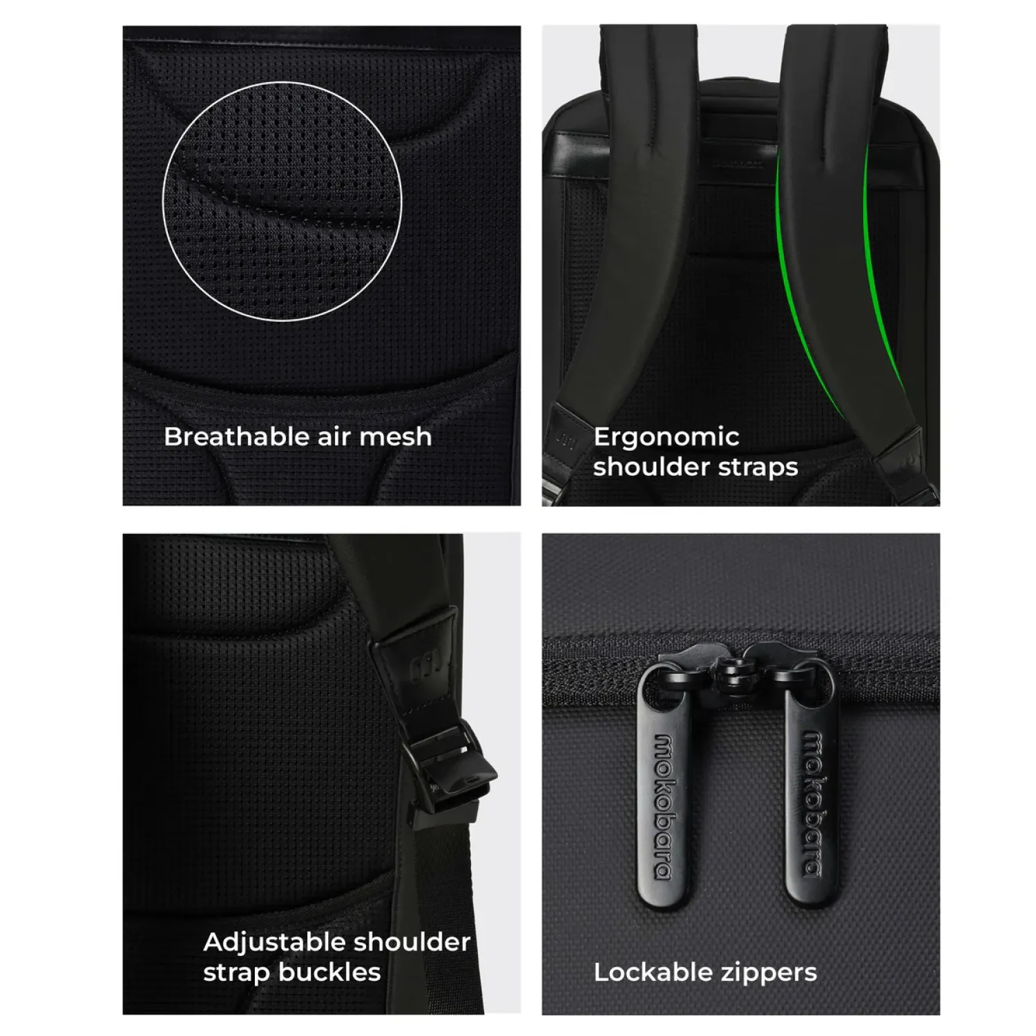 Mokobara 30L Transit Backpack - Black - Image 7