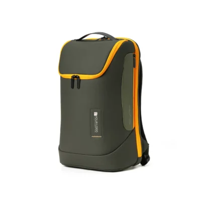 Buy Mokobara 30L Transit Backpack - Grey and Yellow in bulk for Corporate Gifting | Corporate Gyft
