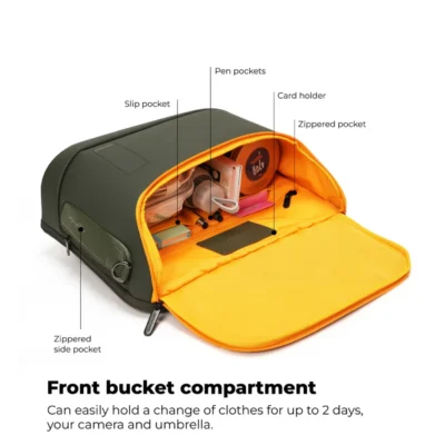 Buy Mokobara The Green Transit Briefcase in bulk for Corporate Gifting | Corporate Gyft