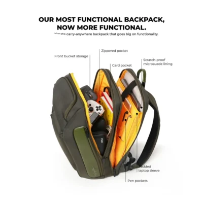 Buy Mokobara The Transit Pro Backpack - Green in bulk for Corporate Gifting | Corporate Gyft