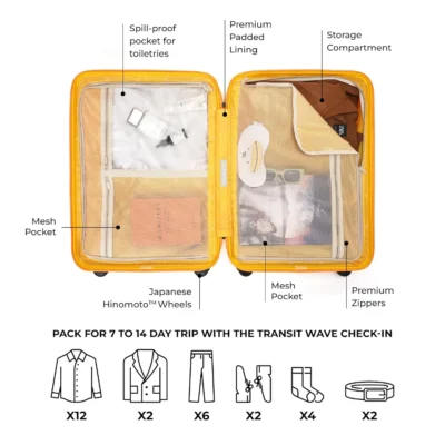 Buy Mokobara Transit Wave Large Trolley in bulk for Corporate Gifting | Corporate Gyft