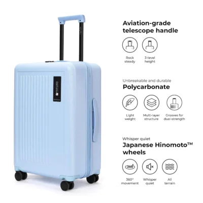 Buy Mokobara The Transit Wave Check-In Luggage in bulk for Corporate Gifting | Corporate Gyft