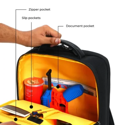 Buy Mokobara Work Backpack - Black in bulk for Corporate Gifting | Corporate Gyft