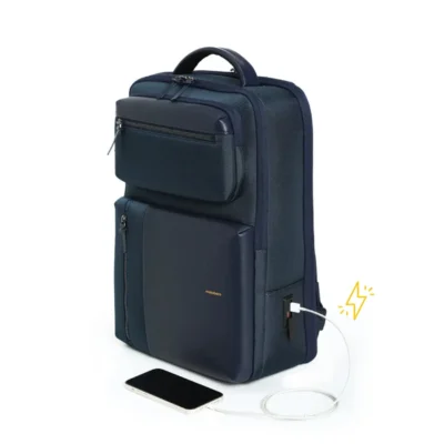 Buy Mokobara Work Backpack - Blue in bulk for Corporate Gifting | Corporate Gyft