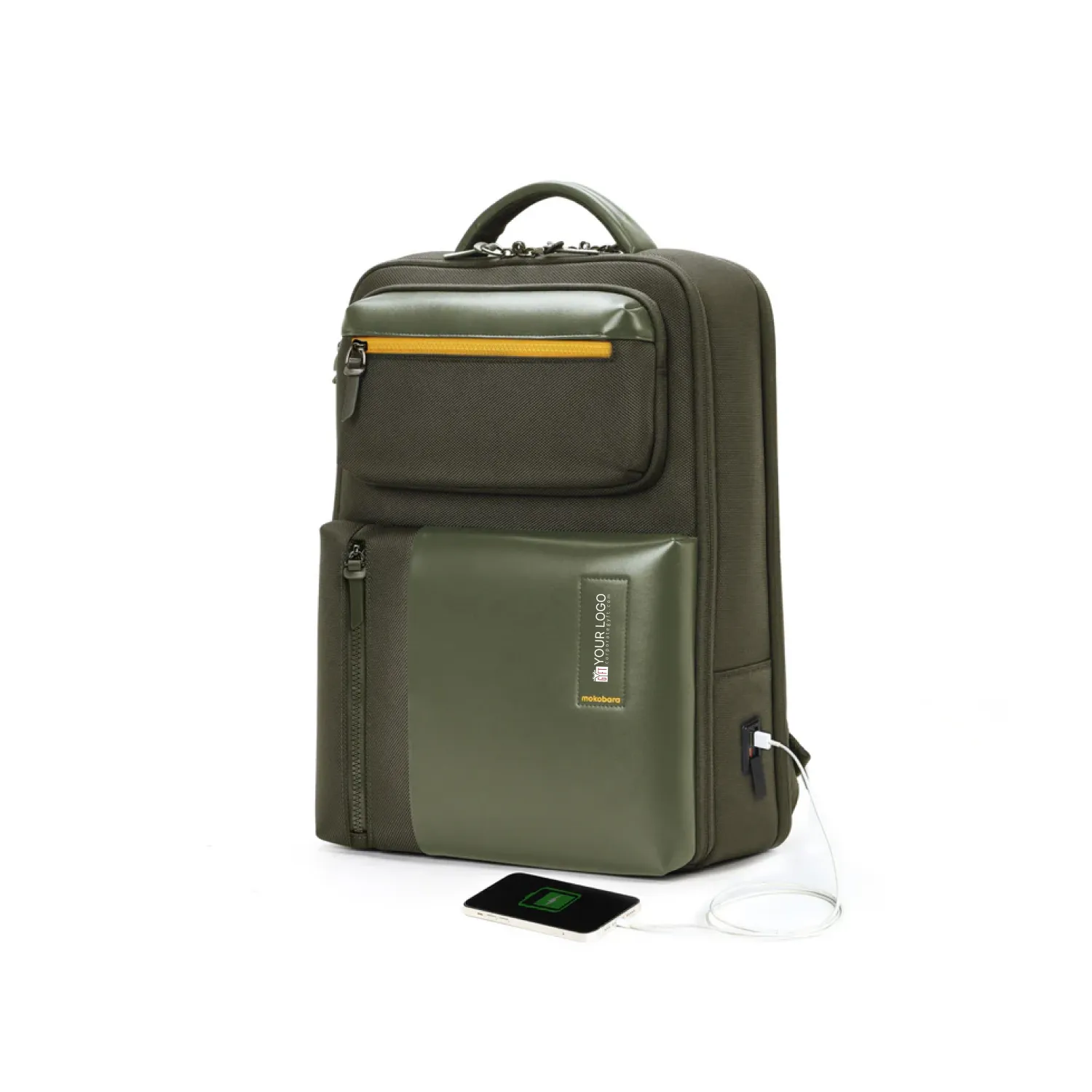 Mokobara Work Backpack - Olive Green