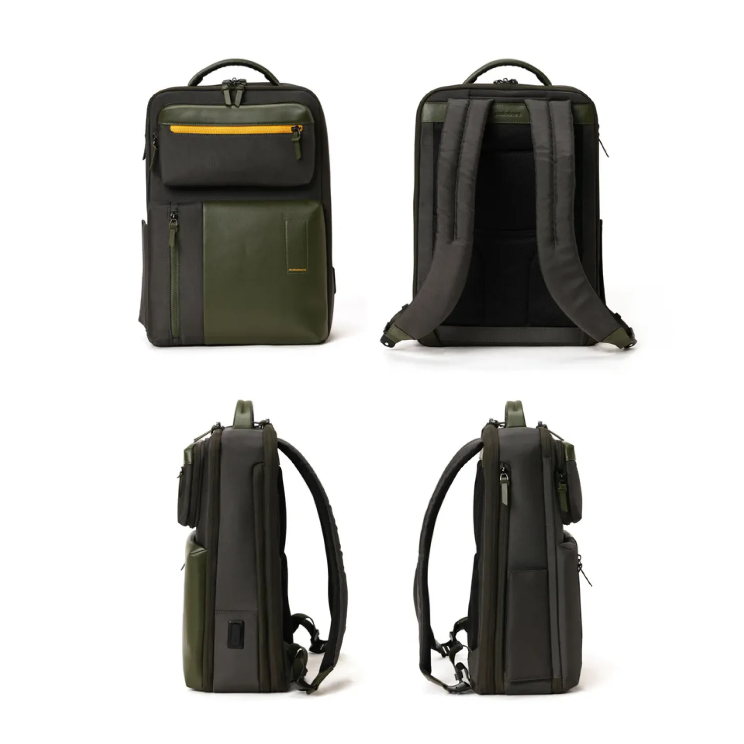 Mokobara Work Backpack - Olive Green - Image 11
