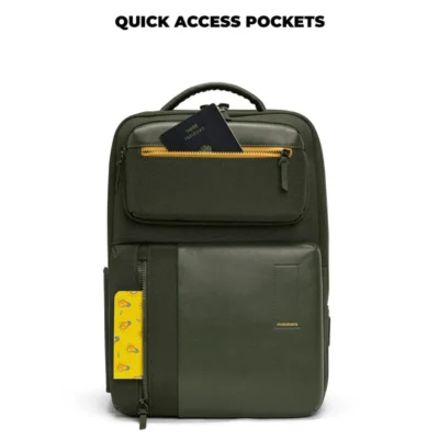 Buy Mokobara Work Backpack - Olive Green in bulk for Corporate Gifting | Corporate Gyft