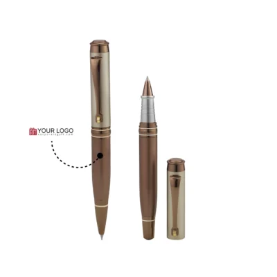 Buy Elite Regal Executive Pen - Brown in bulk for Corporate Gifting | Corporate Gyft