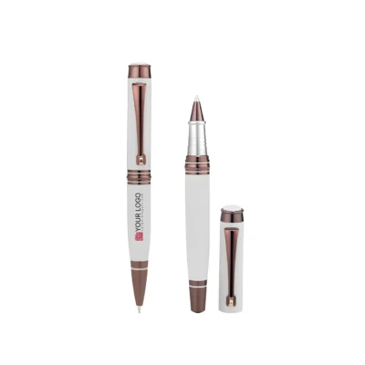 Buy Elite Regal Executive Pen - White in bulk for Corporate Gifting | Corporate Gyft