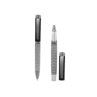 Buy Elite Matrix Executive Pen - Silver in bulk for Corporate Gifting | Corporate Gyft