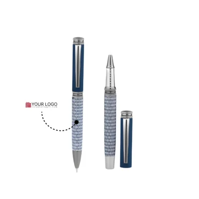 Buy Elite Matrix Executive Pen - Navy Blue in bulk for Corporate Gifting | Corporate Gyft