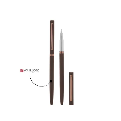 Buy Elite Luxe Exposed Grip Roller Pen in bulk for Corporate Gifting | Corporate Gyft