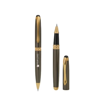 Buy Signature Pair Executive Pen Set - Green in bulk for Corporate Gifting | Corporate Gyft