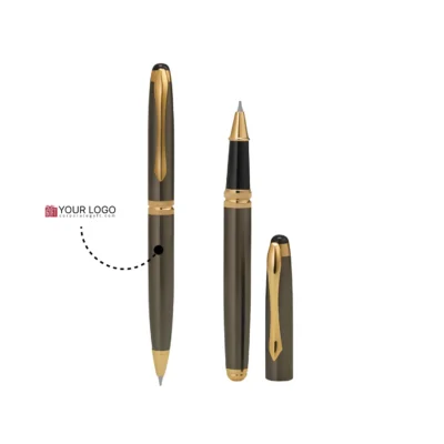 Buy Signature Pair Executive Pen Set - Green in bulk for Corporate Gifting | Corporate Gyft