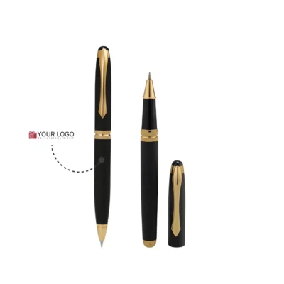 Buy Signature Pair Executive Pen Set - Black in bulk for Corporate Gifting | Corporate Gyft