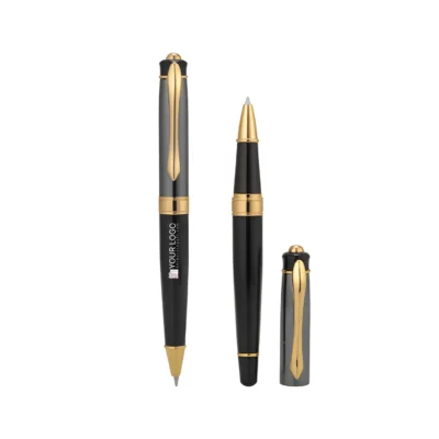 Buy Contrast Everyday Elegance Pen Set in bulk for Corporate Gifting | Corporate Gyft