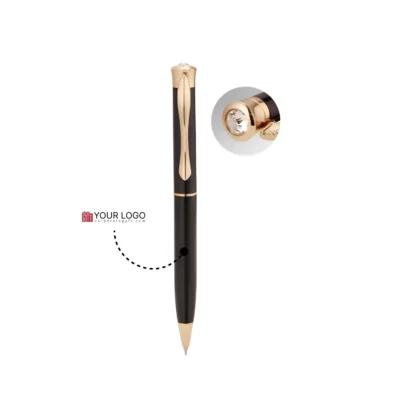 Buy Classic Crystal Collection Pen - Black in bulk for Corporate Gifting | Corporate Gyft