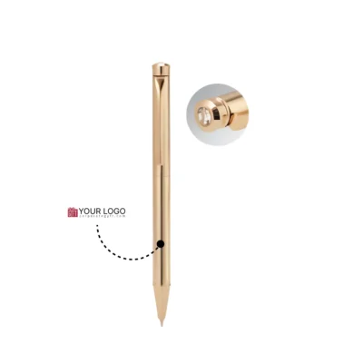 Buy Crystal Collection Jeweled Pen - Gold in bulk for Corporate Gifting | Corporate Gyft
