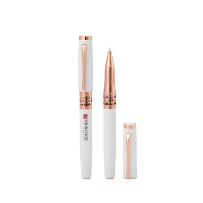 Buy Prime Everyday Rollers Pen Collection - White in bulk for Corporate Gifting | Corporate Gyft