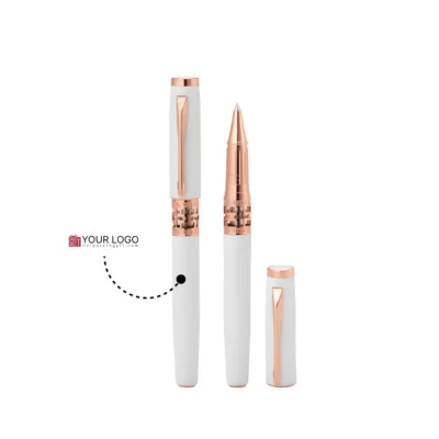 Buy Prime Everyday Rollers Pen Collection - White in bulk for Corporate Gifting | Corporate Gyft