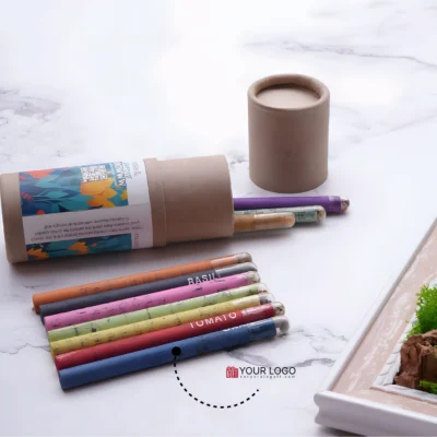 Buy Leaf Line Mini Pencil in bulk for Corporate Gifting | Corporate Gyft