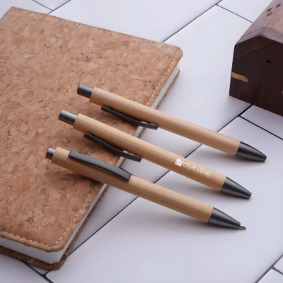 Buy VerdeBoo Executive Bamboo Pen in bulk for Corporate Gifting | Corporate Gyft
