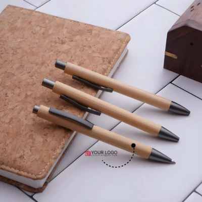 Buy VerdeBoo Executive Bamboo Pen in bulk for Corporate Gifting | Corporate Gyft