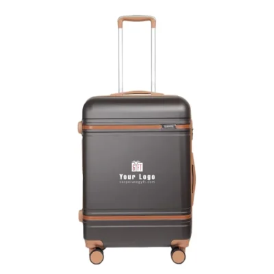 Buy Teakwood Leathers Deakin Cabin Trolley in bulk for Corporate Gifting | Corporate Gyft