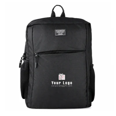 Buy Teakwood Leathers Nero Laptop Backpack in bulk for Corporate Gifting | Corporate Gyft