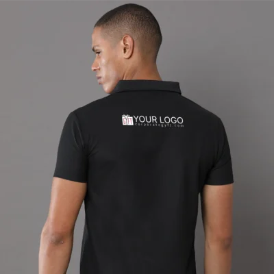 Buy Mars 200 Active Polo - Classic Black in bulk for Corporate Gifting | Corporate Gyft