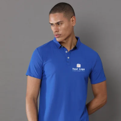 Buy Mars 200 Active Polo - Imperial Blue in bulk for Corporate Gifting | Corporate Gyft