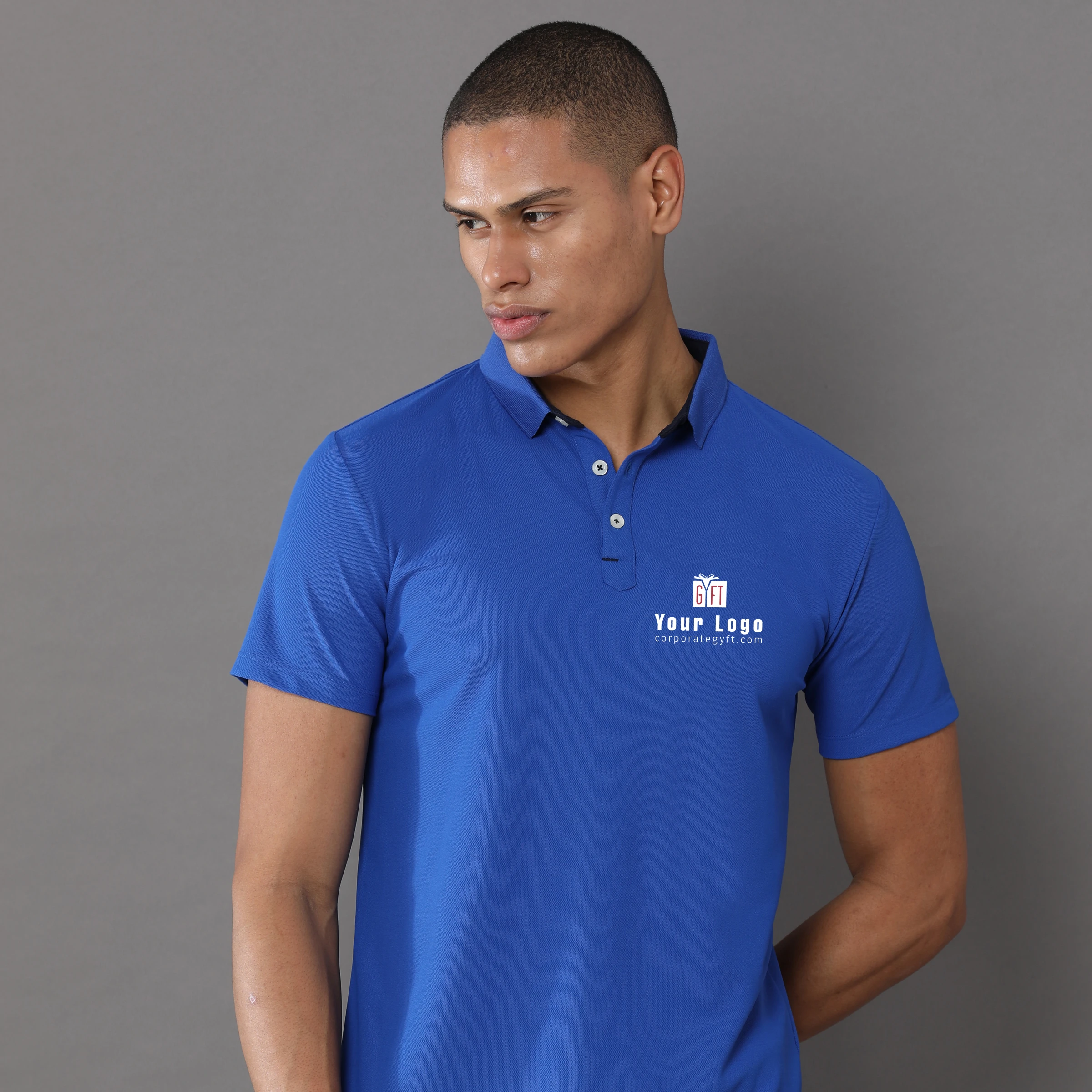 Mars 200 Active Polo - Imperial Blue Buy Mars 200 Active Polo - Imperial Blue in bulk for Corporate Gifting | Corporate Gyft