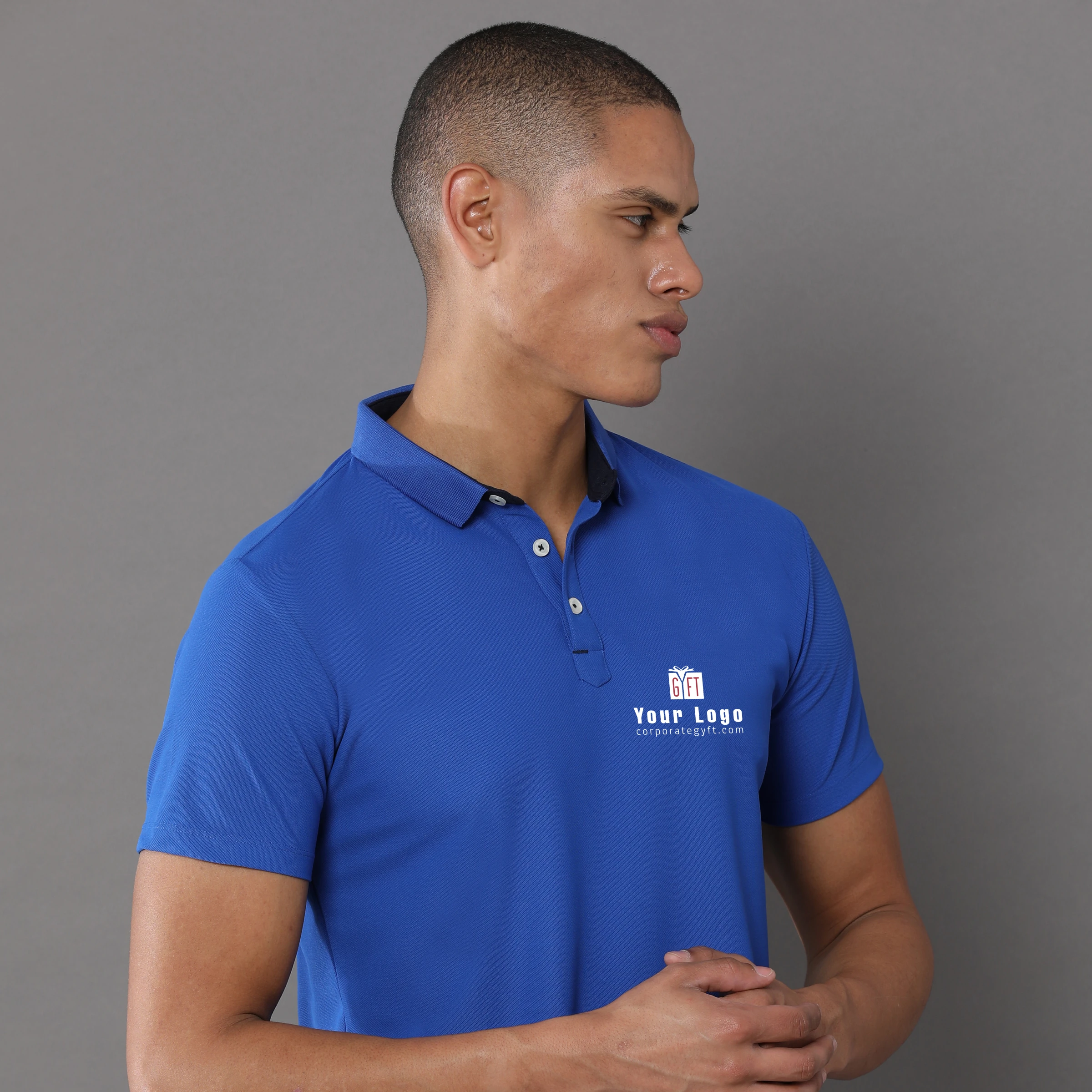 Mars 200 Active Polo - Imperial Blue Buy Mars 200 Active Polo - Imperial Blue in bulk for Corporate Gifting | Corporate Gyft