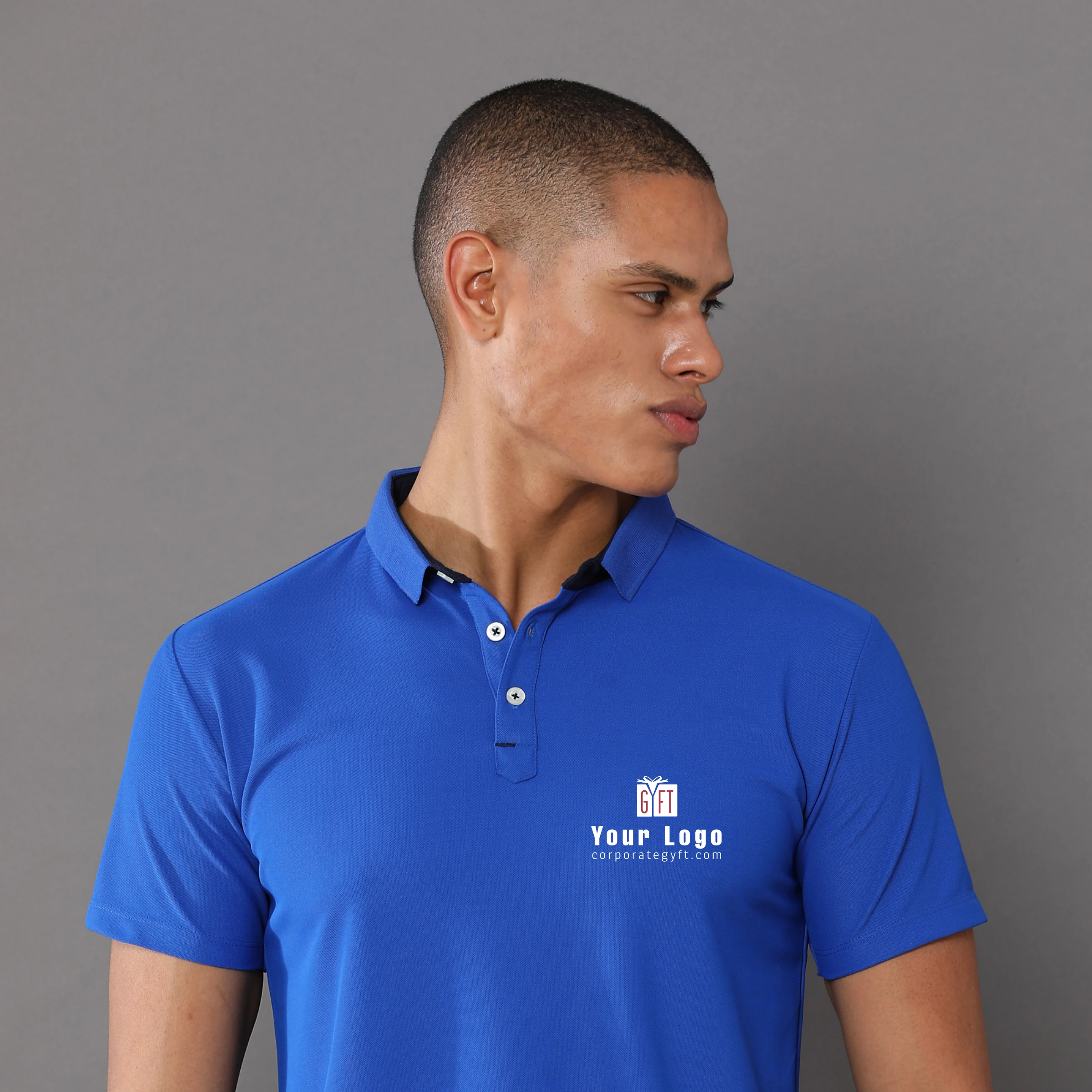 Mars 200 Active Polo - Imperial Blue Buy Mars 200 Active Polo - Imperial Blue in bulk for Corporate Gifting | Corporate Gyft