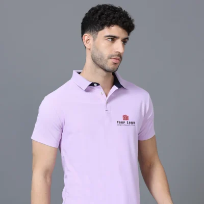 Buy Mars 200 Active Polo - Lilac in bulk for Corporate Gifting | Corporate Gyft