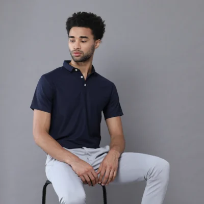 Buy Mars 200 Active Polo - Midnight Blue in bulk for Corporate Gifting | Corporate Gyft