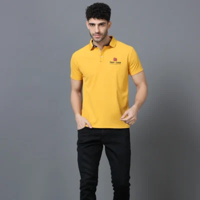 Buy Mars 200 Active Polo - Mustard in bulk for Corporate Gifting | Corporate Gyft