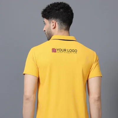 Buy Mars 200 Active Polo - Mustard in bulk for Corporate Gifting | Corporate Gyft
